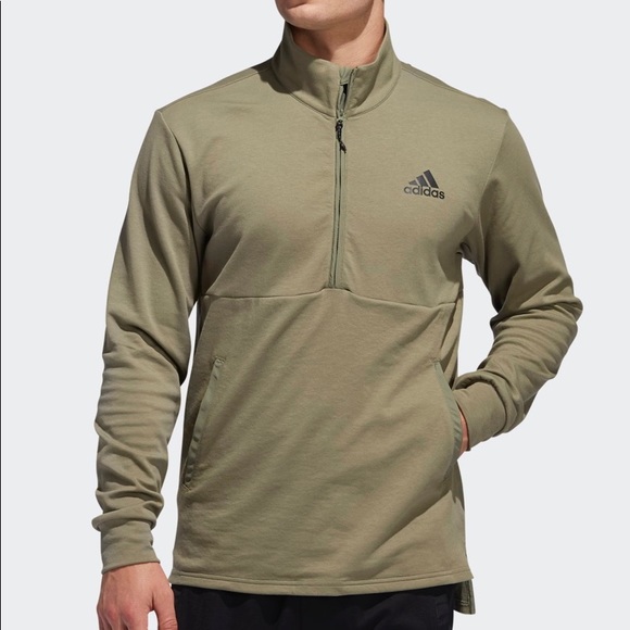 adidas Other - Men’s Adidas 1/4 zip Spring Jacket
